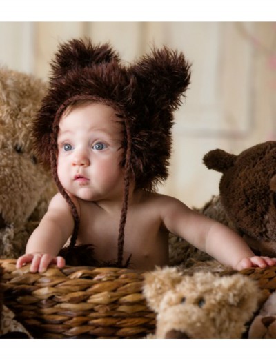 Infant Brown Bear Hat
