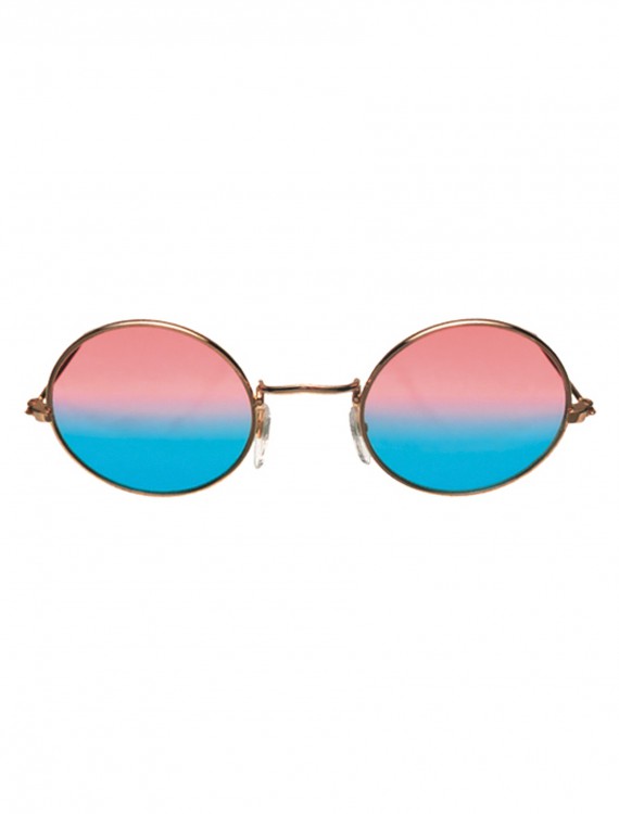 John Glasses Gold and Pink