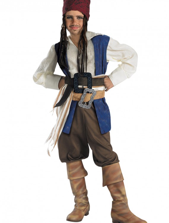 Kid's Captain Jack Sparrow Costume
