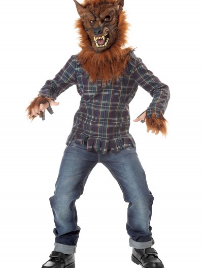 Kids Deluxe Blue Werewolf Costume