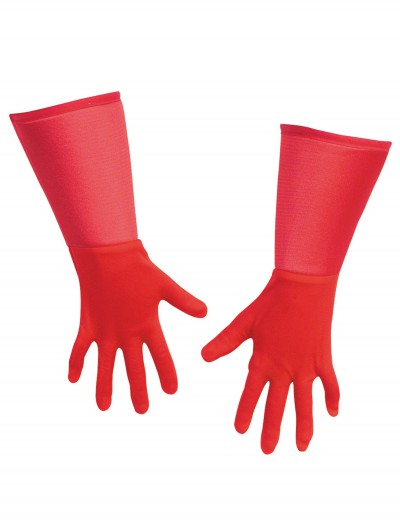 Kids Red Superhero Gloves