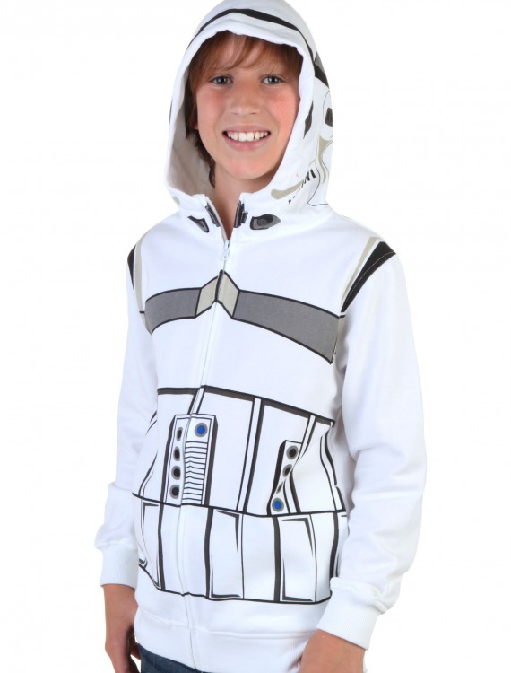 Kids Star Wars Stormtrooper Costume Hoodie