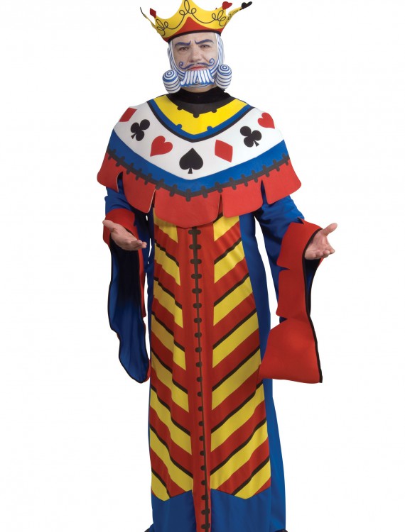 King of Hearts Playing Card Costume