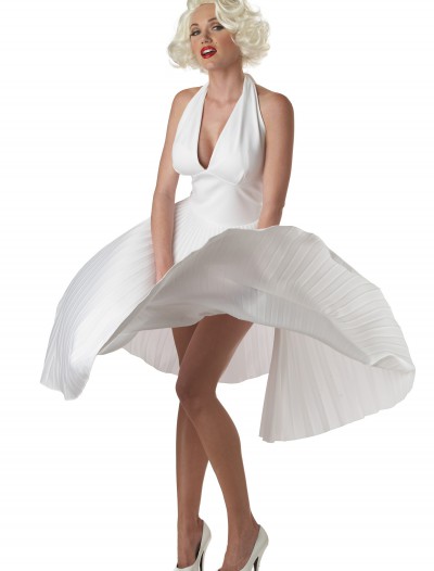 Marilyn Monroe Deluxe White Halter Dress