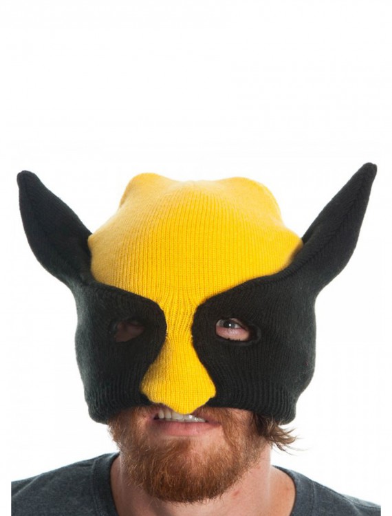 Marvel Wolverine Half Mask Knit Beanie