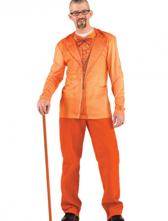 Mens Orange Tuxedo Costume TShirt