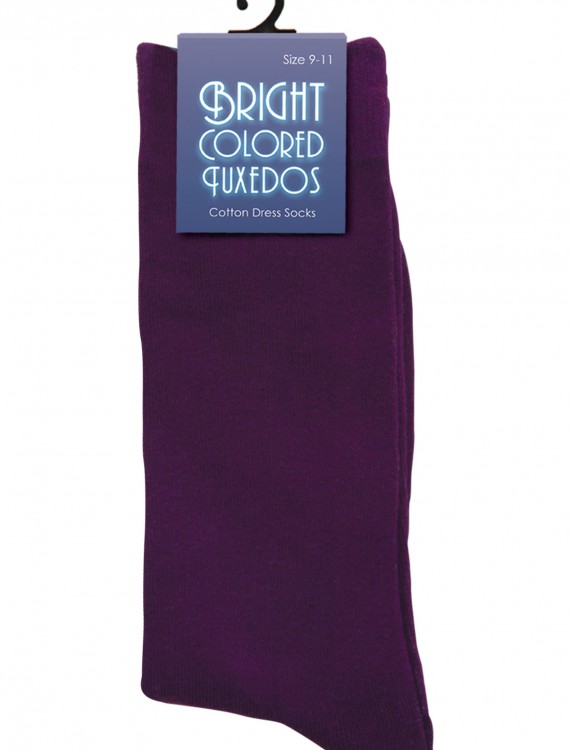 Men's Purple Socks