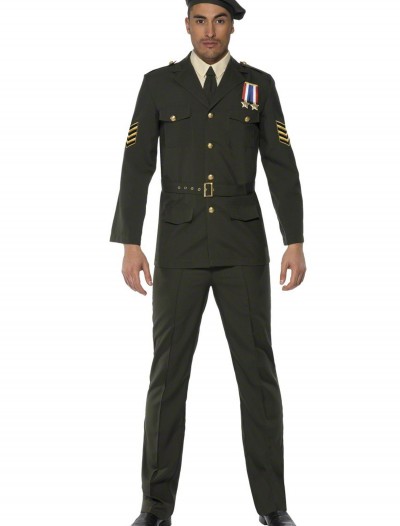 Mens Wartime Officer Costume