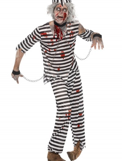 Mens Zombie Convict Costume