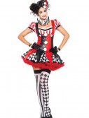 Naughty Harlequin Clown Costume