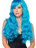Neon Blue Long Wig