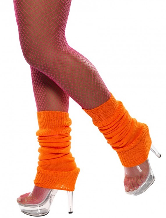 Orange Leg Warmers