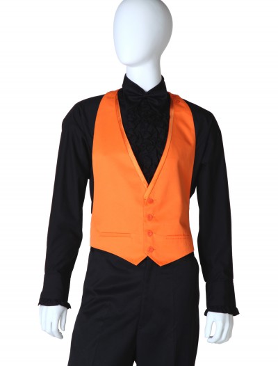 Orange Tuxedo Vest