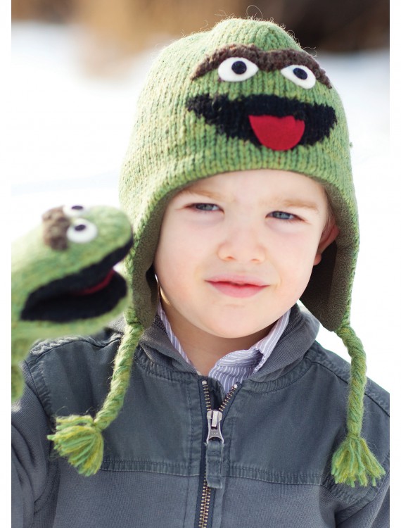 Toddler Oscar the Grouch Hat