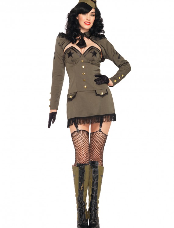 Pin Up Army Girl Costume