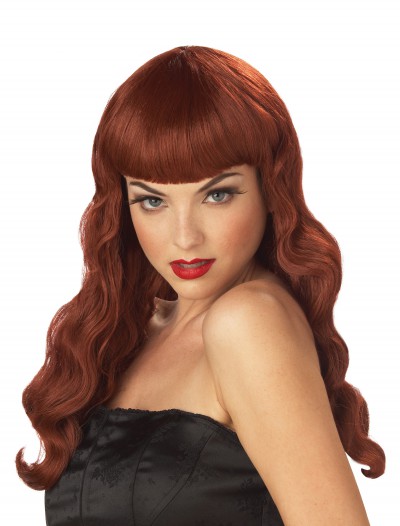 Pin Up Girl Red Wig