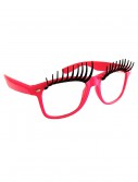 Pink Eyelash Glasses