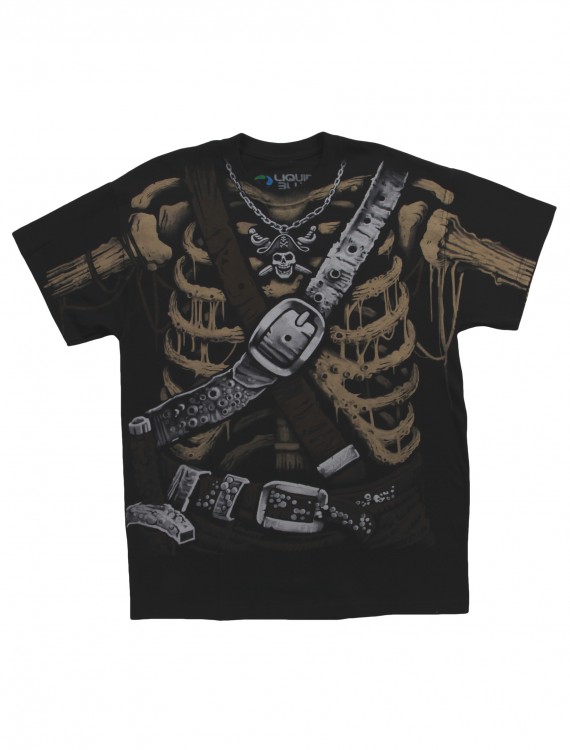 Pirate Bones Costume T-Shirt