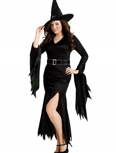Plus Gothic Witch Costume