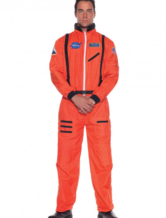 Plus Orange Astronaut Costume
