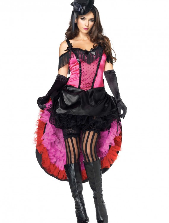 Plus Size Can Can Girl Costume