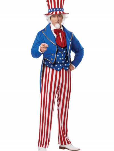 Plus Size Deluxe Uncle Sam Costume