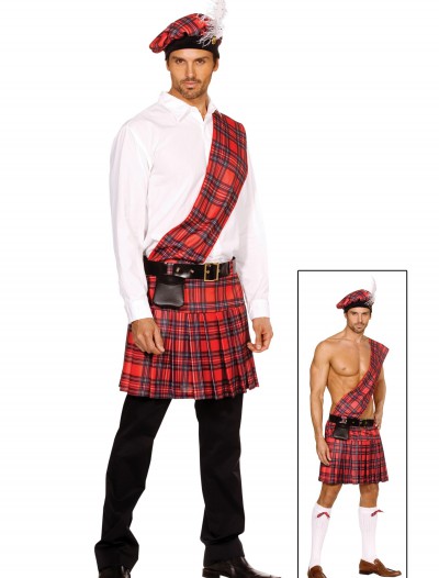 Plus Size Men's Scottish Costume