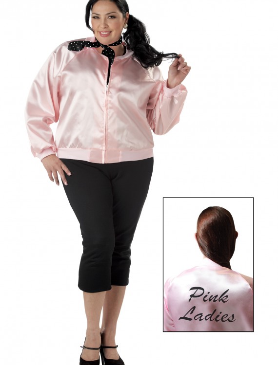 Plus Size Pink Ladies Jacket