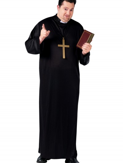 Plus Size Priest Costume