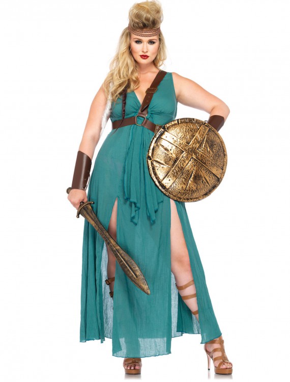 Plus Size Warrior Maiden Costume