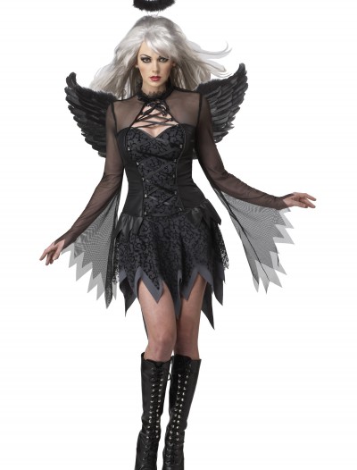 Plus Size Women's Sultry Fallen Angel Costume