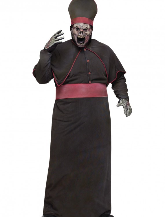 Plus Zombie High Priest Costume