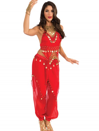Red Belly Dancer Costume
