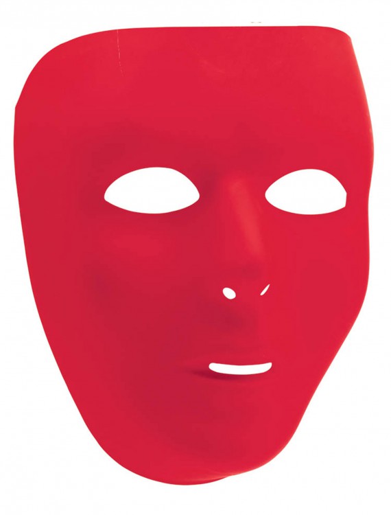 Red Full Face Mask