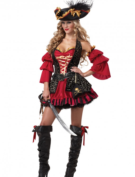 Sexy Plus Spanish Pirate Costume