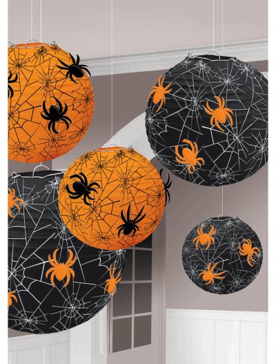 Spider Web Printed Lantern