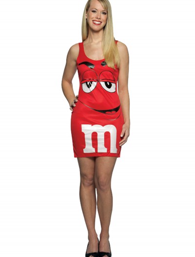 Teen M&M Red Tank Dress