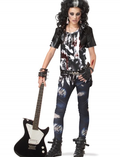 Teen Rocked Out Zombie Costume