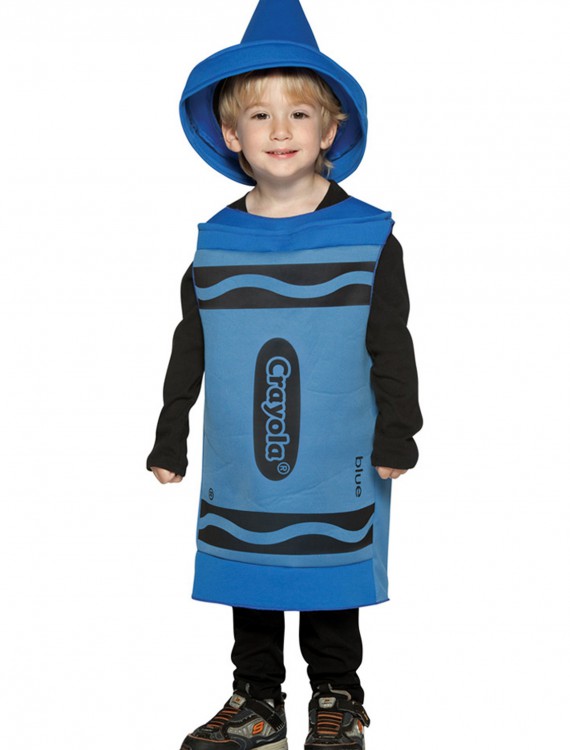 Toddler Blue Crayon Costume