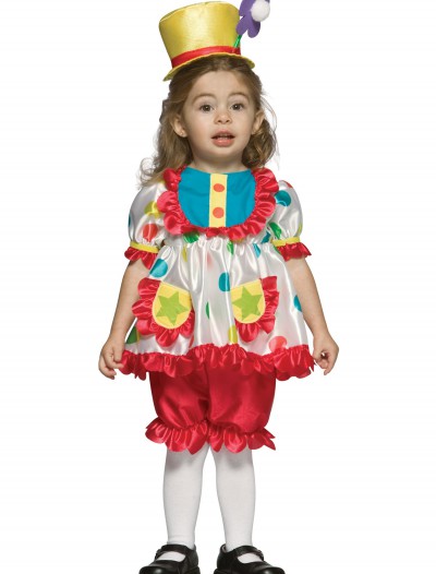 Toddler Girls Clown Costume