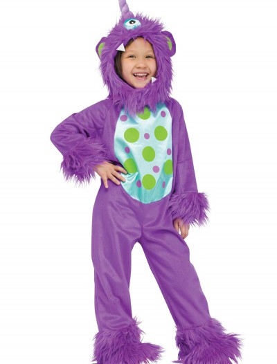 Toddler Lil Monster Purple Costume