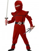 Toddler Red Stealth Ninja Costume