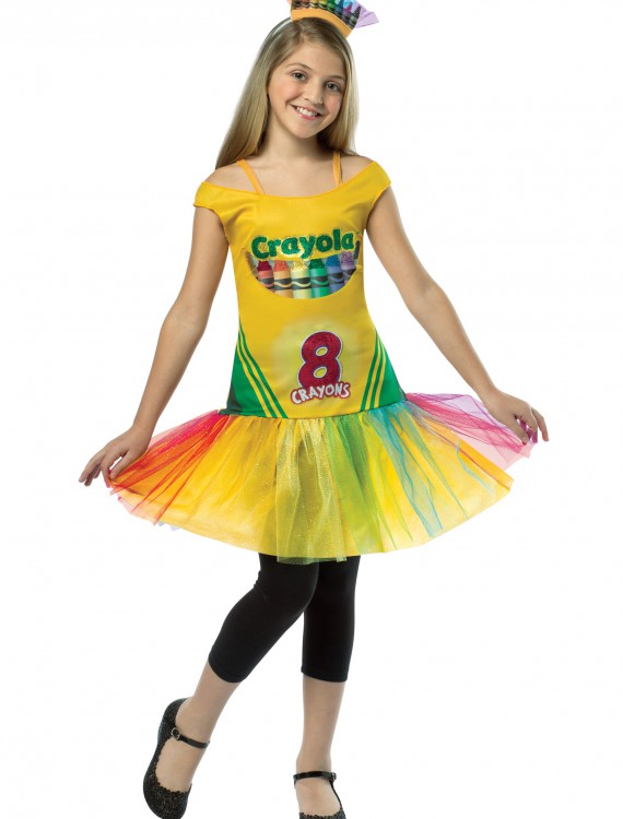 Tween Tutu Crayon Dress