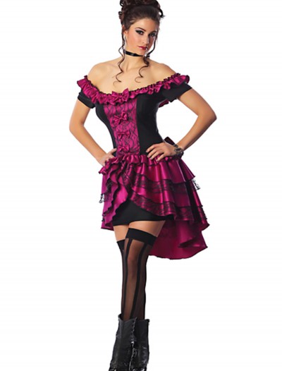 Violet Dance Hall Queen Costume