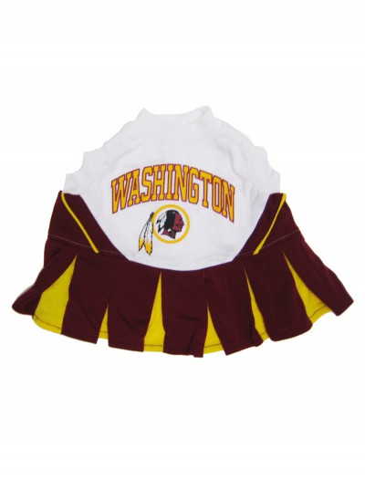 Washington Redskins Dog Cheerleader Outfit