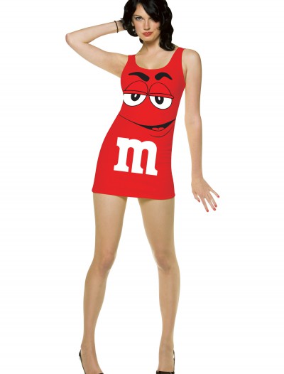 Womens Red M&M Costume