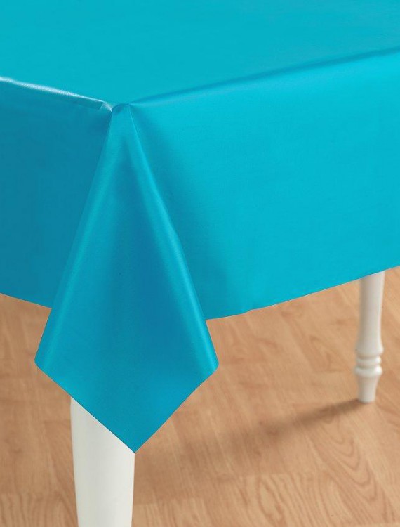 Bermuda Blue (Turquoise) Plastic Tablecover