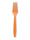 Sunkissed Orange (Orange) Heavy Weight Forks (24 count)