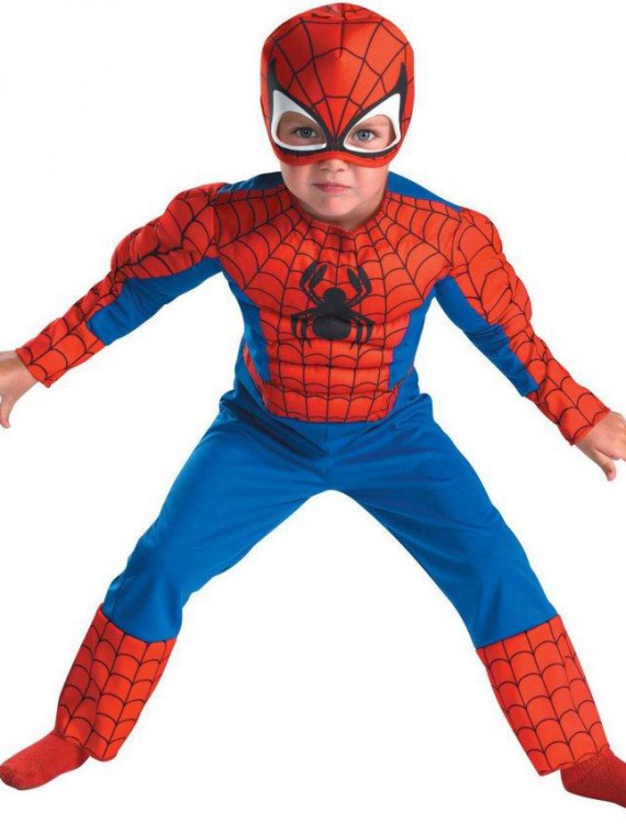 Spider-Man Muscle Toddler Costume