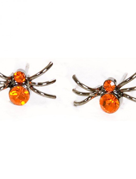 Spider Gem Earrings